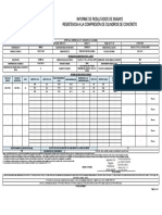 Informe de Resultados de Ensayo Resistencia A La Compresión de Cilindros de Concreto