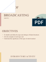 Types of Radio Broadcasting