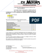 Mecanica-Acta de Entrega Repuestos Pme0714