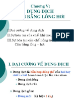 Ch5. Dung Dịch - Cân Bằng Lỏng Hơi