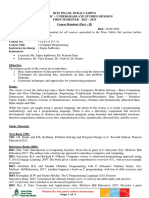 CS F111 Computer Programming I Sem 2022-2023 HO