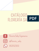 Catálogo de ramos y bouquets de Florería Saby Cajamarca