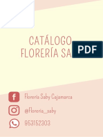 Catálogo FLORERÍA SABY