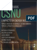 CSNU: Riscos nucleares e proliferação