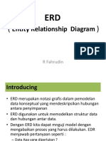 Entity Relationship Diagram: R Fahrudin