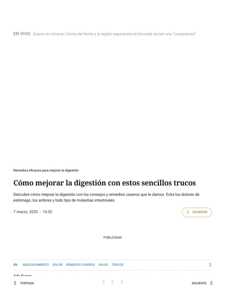 Digestión Pdf Digestión Sistema Digestivo Humano