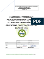 Programa de Protección Solar