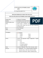 Lampiran 3 Dokumen Rencana Pelaksanaan Pembelajaran (RPP) : Pedoman Praktik Bidan. Jakarta: Kedokteran EGC