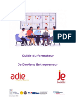 Guide Du Formateur - Je Deviens Entrepreneur - Aout 2020