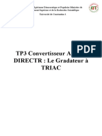 Convertisseur ACAC DIRECTR Le Gradateur À TRIAC