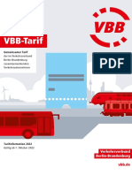 VBB-Tarif Zum 1