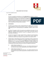 Res. N 025 TL FPF 2022 Ayacucho FC
