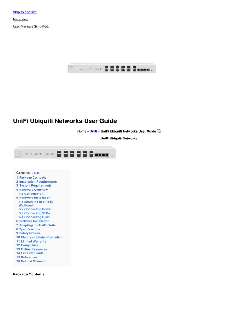 Ubiquiti Networks Manual | PDF | Command Line Interface