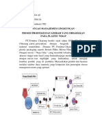 Proses Produksi Plastik Wrap dan Limbahnya