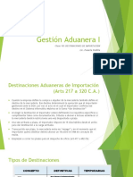 Gestión Aduanera I - 5 - Destinación Impo - IC - DPI