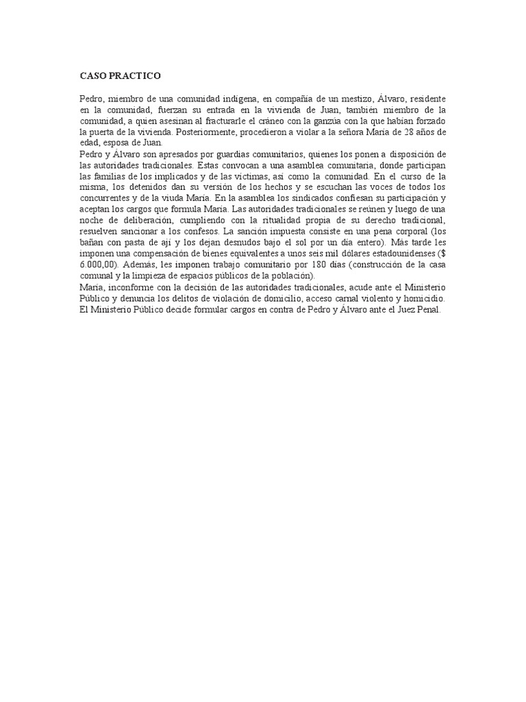 Caso Practico Pdf