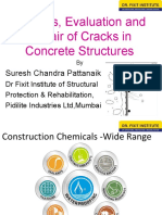 Causes, Evaluation and Repair of Crcaks in Concrete Structures