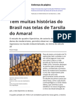 Tem Muitas Historias Do Brasil Nas Telas de Tarsila Do Amaral