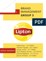 Lipton Brand Management
