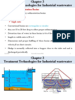 Industrial Wastewater Sedimentation Basins