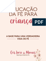 Educação da fé para crianças: a base para uma verdadeira vida de fé