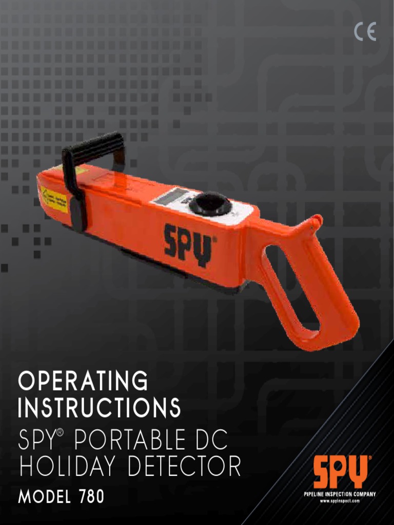 SPY Manual 780 Portable Holiday Detector FNLweb-1 | PDF | Rechargeable ...