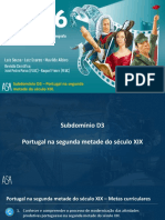 Subdomínio D3 - Portugal Na Segunda Metade Do Século XIX