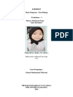 Jobsheet Praktikum Minuman Panas