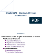 Chapter 2A-Architectures