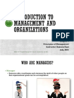 Chapter 1 Introduction To Management Organization