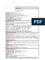 Ficha técnica Focus 2.0 16V