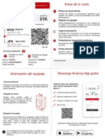 Revisa documentos y llega temprano al aeropuerto