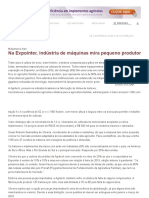 Na Expointer, Indústria de Máquinas Mira Pequeno Produtor - Máquinas & Agro - Infomet