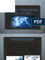 Nuevas tendencias de la ADO