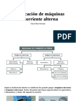 Clasificación y tipos de máquinas de corriente alterna (MCA