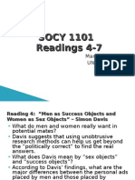 SOCY 1101 Readings 4-7