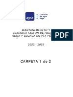 Pliego - Vía Pública 2022-25 Zona B