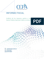 Ingresos Débiles, Reducción de Gastos y Contracción Del Déficit Marcaron La Situación Fiscal Del País