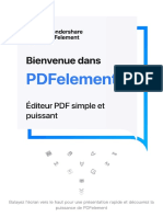 Bienvenue À PDFelement