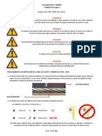 Procedimientos de Inspeccioìn Del Cable T-WINCH30.2-2