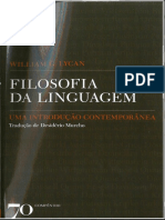 William Lycan. Filosofia Da Linguagem (William g. Lycan) (Z-lib.org)