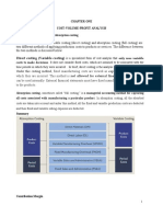 Variable Costing: Versus