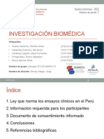 EXPOSICIÓN 7 - Investigación Biomédica