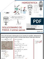 Hidrostatica Solucionario PDF Umsa. Primer Parcial
