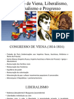 Congresso de Viena, Liberalismo e Nacionalismo