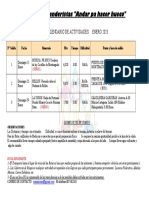 Calendario Enero 2023