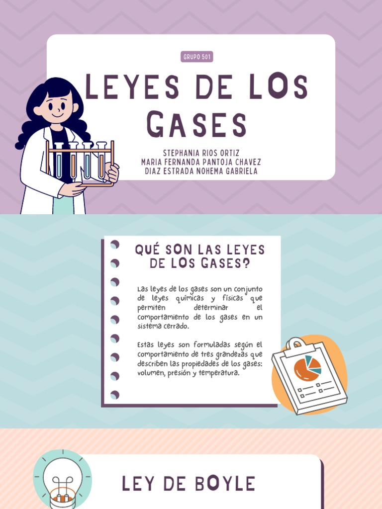 Leyes de los Gases y sus Propiedades | PDF