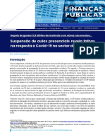 Falhas na reabilitação de escolas após gastos de 3,5 biliões MZN contra Covid-19