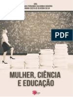 Livro Mulher Ciência Educação