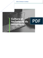 Culture Et Technique Du Numerique Partie Word